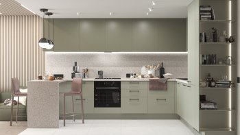 Тренды и новые цвета в дизайне современных кухонь в 2023 году в Канске - kansk.mebel54.com | фото