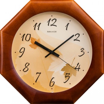 Часы настенные ДС-ВБ28-199 ЛИСТОПАД в Канске - kansk.mebel54.com | фото