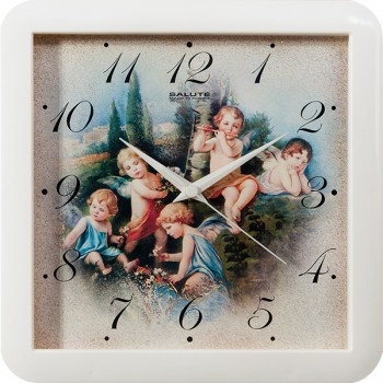 Часы настенные П-А7-327 Ангелы в Канске - kansk.mebel54.com | фото