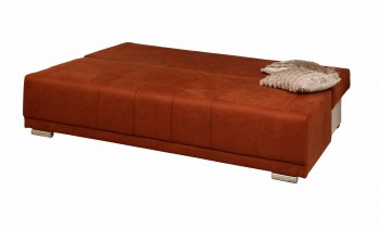 Диван - кровать "Асти" (замша дельта терракота) вариант №1/осн. в Канске - kansk.mebel54.com | фото