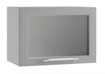 Гарда ПГС 500 шкаф верхний горизонтальный со стеклом Индиго в Канске - kansk.mebel54.com | фото