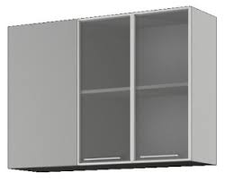 Кёльн ШВУПС 1000Н Шкаф верхний угловой со стеклом (премьер) высокий (Софт даймонд/корпус Белый) в Канске - kansk.mebel54.com | фото