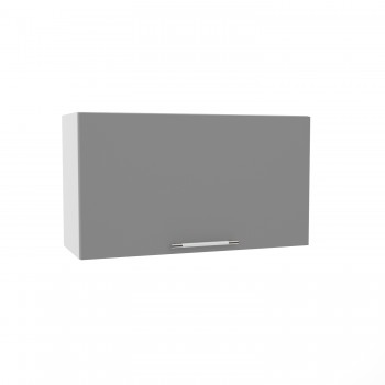 Корато ВПГФ 800 шкаф верхний горизонтальный с фотопечатью высокий (Кварц черный/корпус Серый) в Канске - kansk.mebel54.com | фото