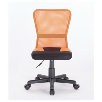Кресло компактное BRABIX Smart MG-313 (черный, оранжевый) в Канске - kansk.mebel54.com | фото