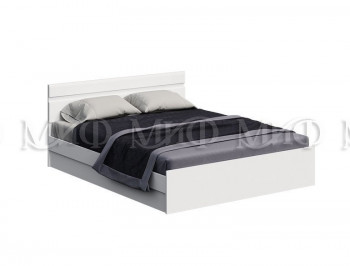 Кровать Нэнси New 1,4м (Белый/белый глянец) в Канске - kansk.mebel54.com | фото