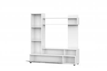 Мебель для гостиной "МГС 9" Белый / Цемент светлый в Канске - kansk.mebel54.com | фото