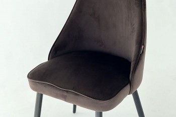 Набор стульев Милан 2 шт (кофе велюр/белый) в Канске - kansk.mebel54.com | фото