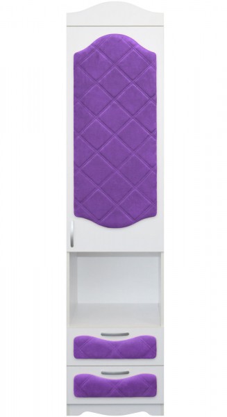 Пенал с ящиками серии Иллюзия 32 Фиолетовый в Канске - kansk.mebel54.com | фото