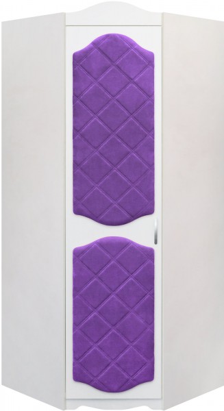 Шкаф угловой Иллюзия 32 Фиолетовый в Канске - kansk.mebel54.com | фото