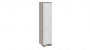Шкаф для белья с 1-ой дверью правый «Прованс» (Дуб Сонома трюфель/Крем) 580 в Канске - kansk.mebel54.com | фото