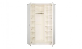 Шкаф для одежды 13.124 Ливерпуль (Белый, ясень ваниль НМ-1012-100 ПВХ) в Канске - kansk.mebel54.com | фото