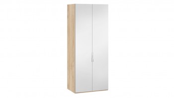 Шкаф для одежды с 2 зеркальными дверями «Эмбер» Яблоня Беллуно в Канске - kansk.mebel54.com | фото