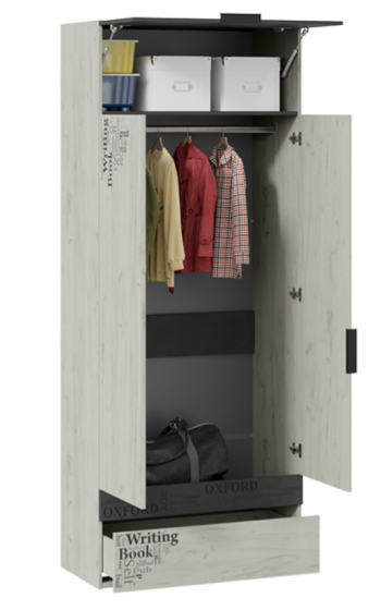 Шкаф комбинированный для одежды «Оксфорд-2» в Канске - kansk.mebel54.com | фото