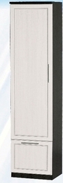 Шкаф средний с ящиком ДЛЯ ГОСТИНОЙ ШСЯ-450 Венге/Дуб выбеленный в Канске - kansk.mebel54.com | фото