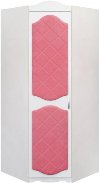 Шкаф угловой Иллюзия 89 Розовый в Канске - kansk.mebel54.com | фото