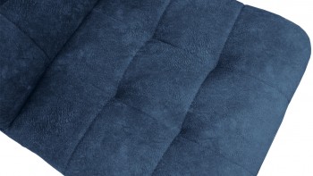 Стул «Аспен» К1С Черный муар/Микровелюр Wellmart Blue в Канске - kansk.mebel54.com | фото
