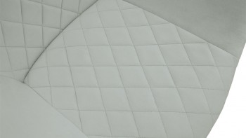 Стул «Дастин» К1С Белый/Велюр Confetti Silver в Канске - kansk.mebel54.com | фото