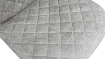 Стул «Ричи» К1С Черный муар/Микровелюр Wellmart Silver в Канске - kansk.mebel54.com | фото