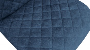 Стул «Ричи» К3 Черный муар/Микровелюр Wellmart Blue в Канске - kansk.mebel54.com | фото