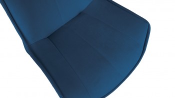Стул «Тейлор» К1С Исп. 2 Черный муар/Велюр Confetti Blue в Канске - kansk.mebel54.com | фото