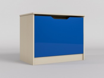 Ящик для игрушек Скай люкс (Синий/корпус Клен) в Канске - kansk.mebel54.com | фото